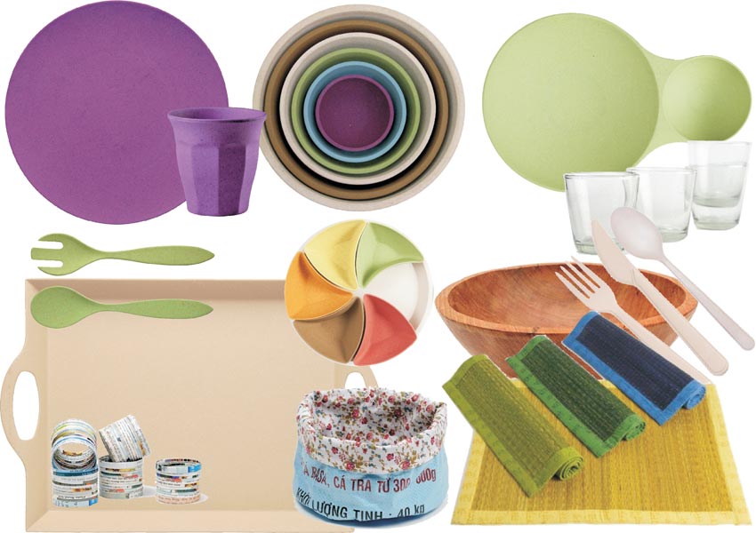Idee per decorare tavola eco solidale