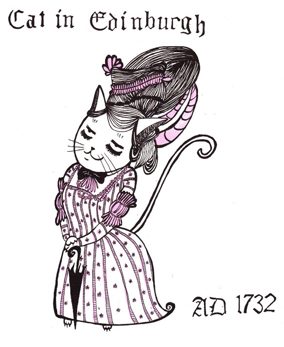 Aurora Cacciapuoti - Cat in Edinburgh