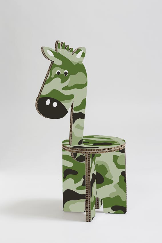 C-wallie - seduta cartone Collezione Zoe
