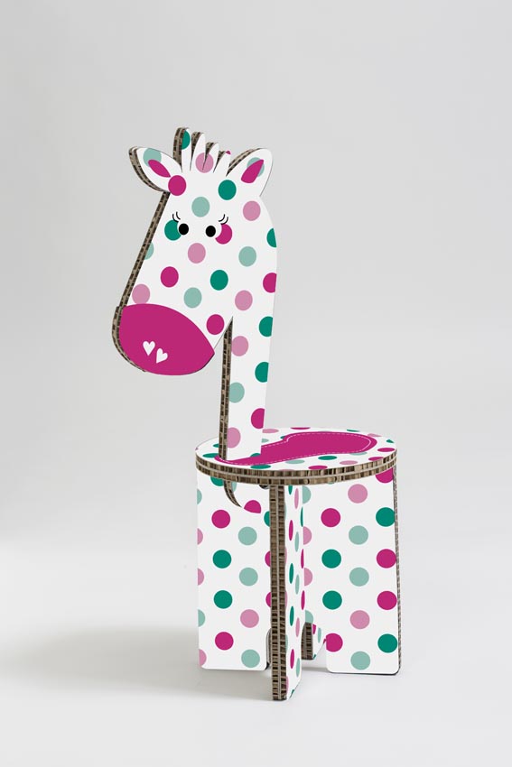 C-wendy - seduta cartone Collezione Zoe