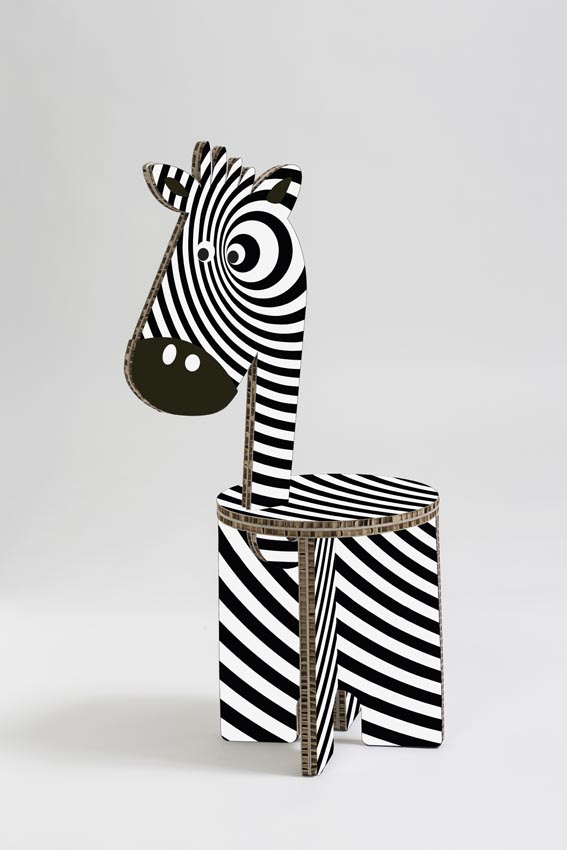 Z-ebby - seduta cartone Collezione Zoe