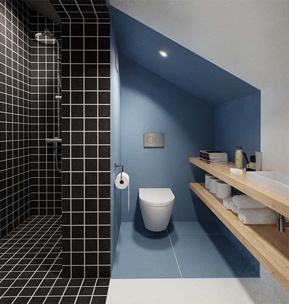 Duplex stile nordico industrial Mosca_1