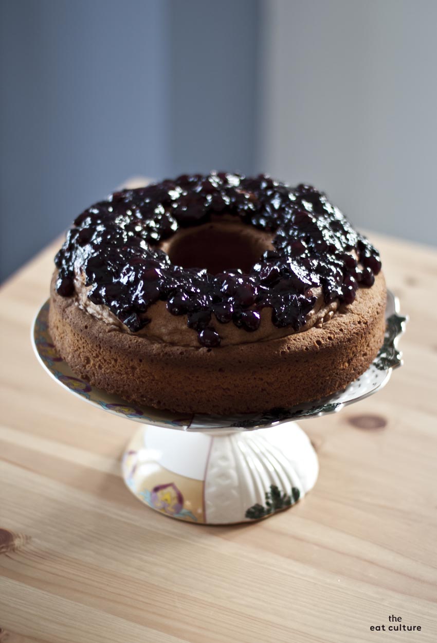 ciambella all'uva fragola