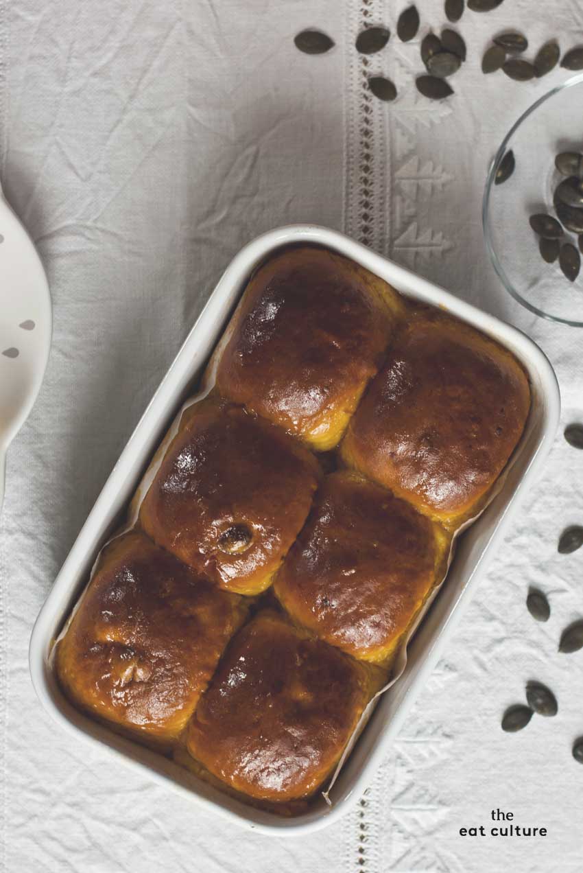 pane di zucca all'uvetta