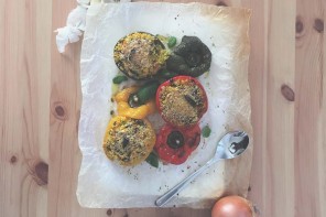 Peperoni ripieni di cous cous