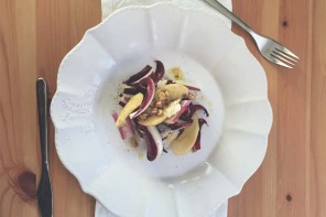 insalata detossinanate al radicchio di Treviso e mela