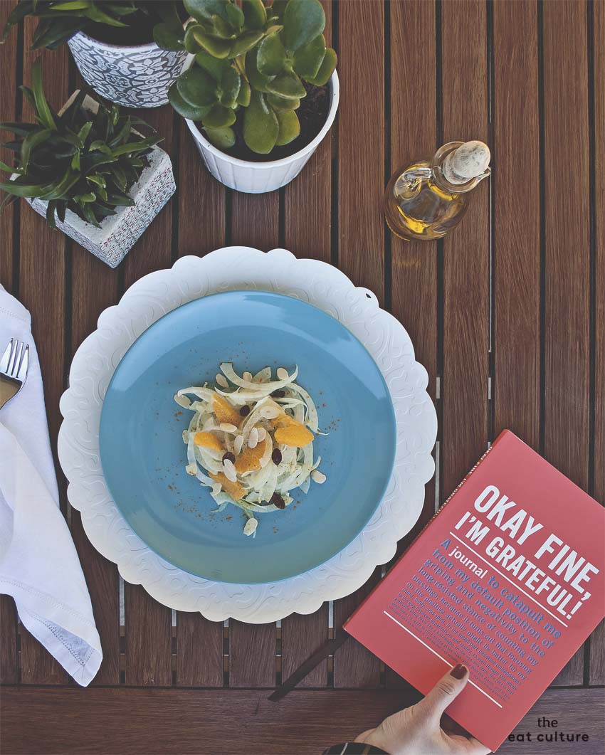 insalata di finocchio all'arancia